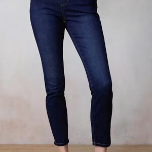 LC Lauren Conrad Deep Indigo Ankle Jeans